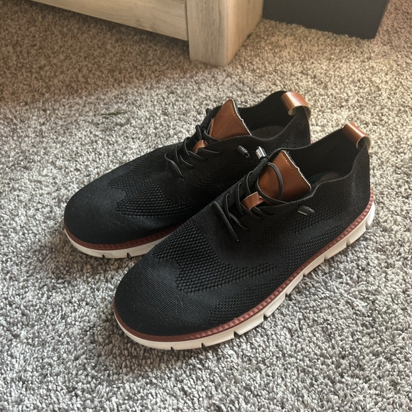Cole Haan Black and Brown Men's Sneakers - Picture 1 of 4